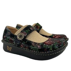 Alegria Paloma PRO Winter Garden Mary Jane Clog Shoes